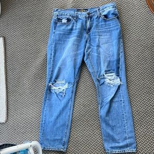 Lucky Brand Distressed Boyfriend Jean